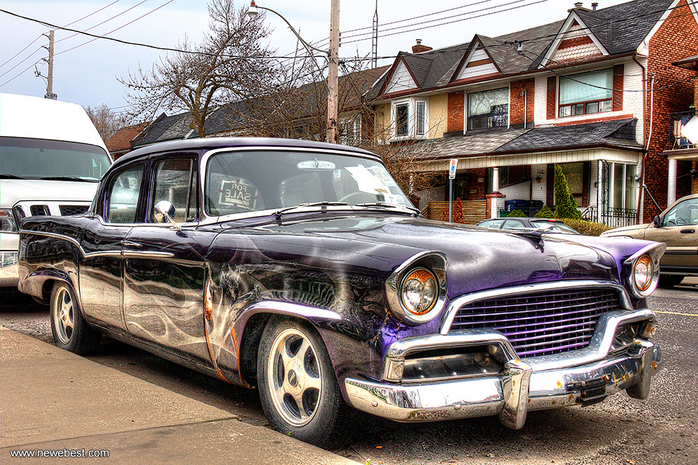 HDR picture of a car